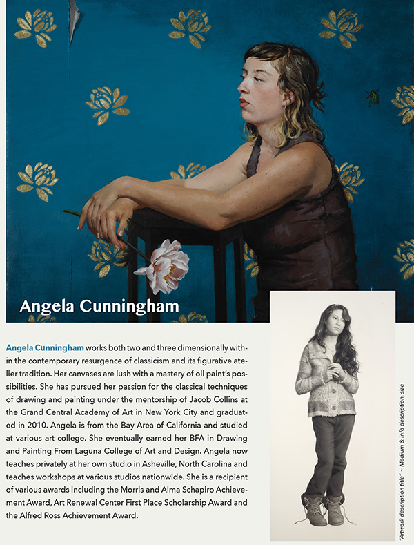 Angela Cunningham at the Flood Gallery
